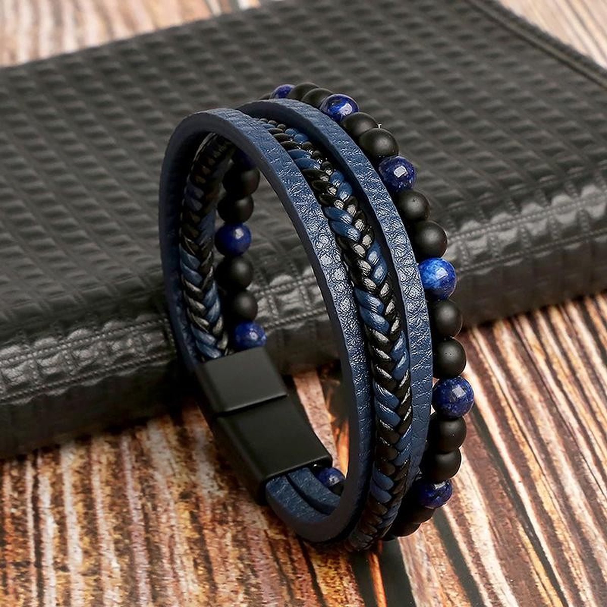 Stilvolles und klassisches Armband-Set für Herren