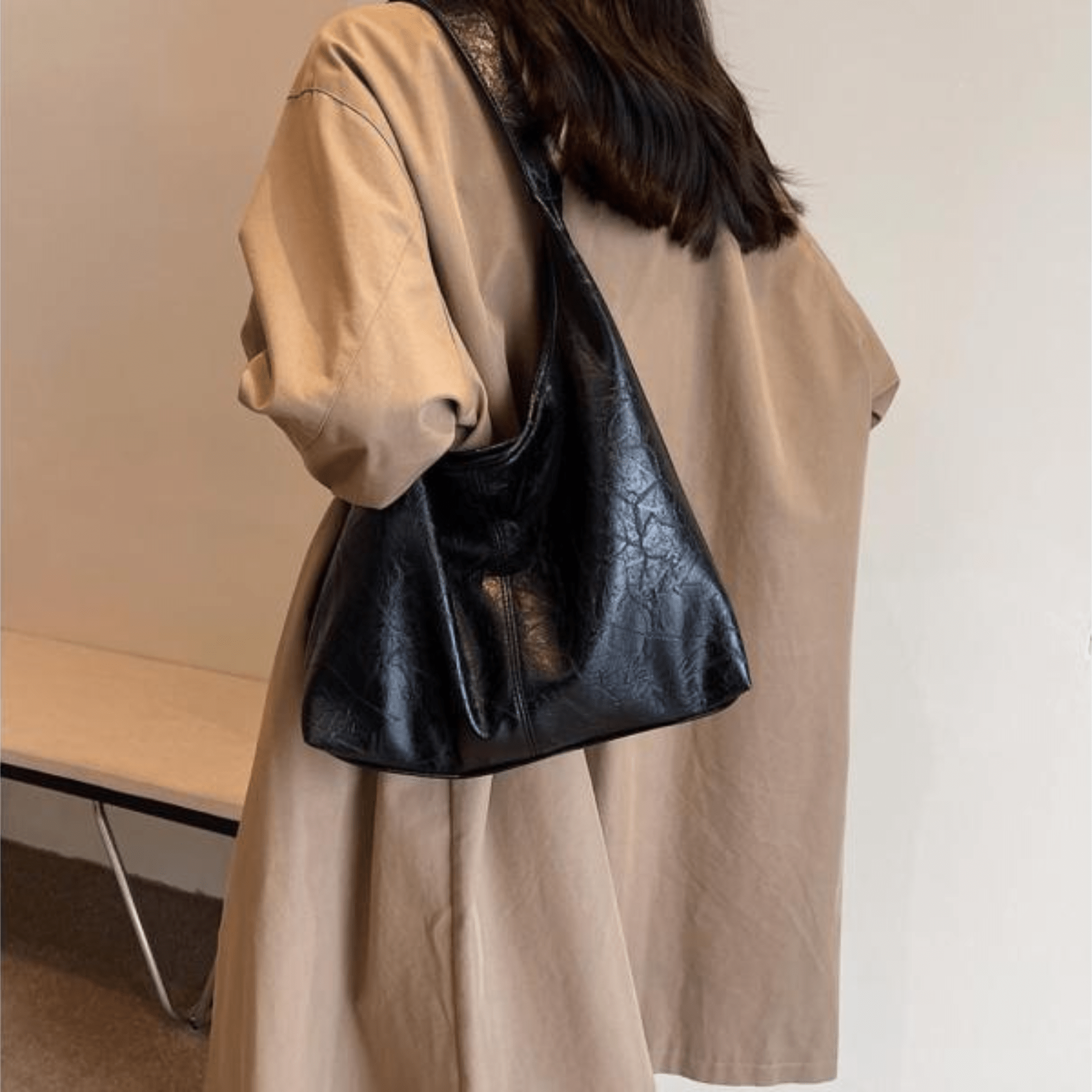 Elegante und Stilvolle Vintage-Inspirierte Schultertasche für Damen